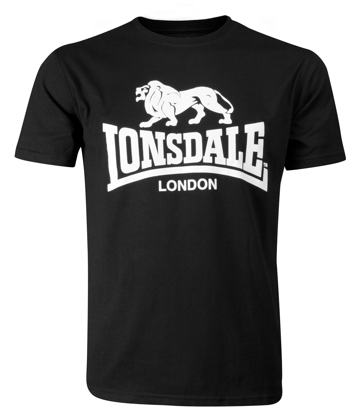 CAMISETA LONSDALE LOGO NEGRA